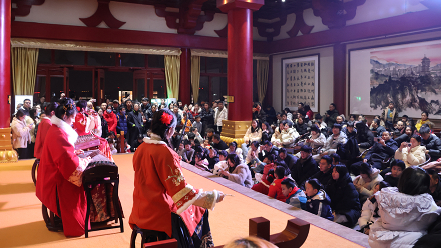 “瓊樓雅樂”演出現場 “瓊樓雅樂”演出現場